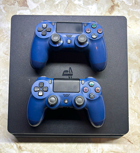 Sony playstation slim black - sony,