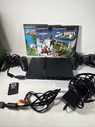 Sony playstation slim - slim, black