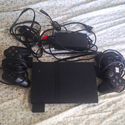 Sony playstation slim black - sony,