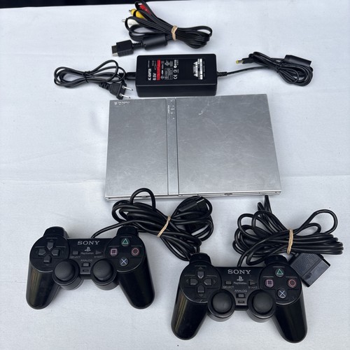 Sony playstation slim silver - 2,
